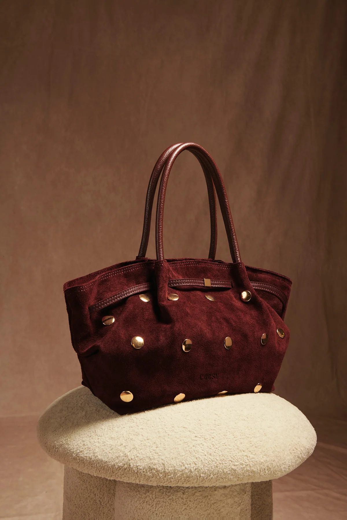 BOLSO SHOPPERTACHAS BURDEOS - Image 4