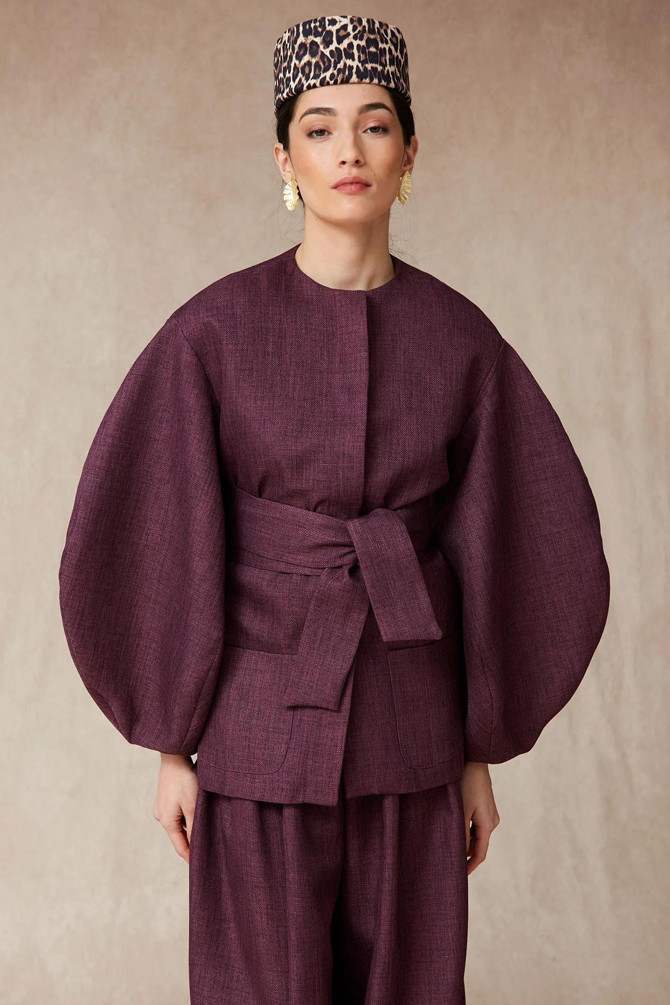 CHAQUETA CHLOE MORADO - Image 3