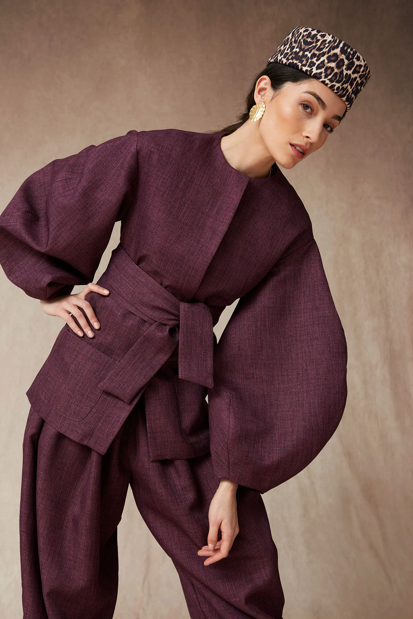 CHAQUETA CHLOE MORADO - Image 5