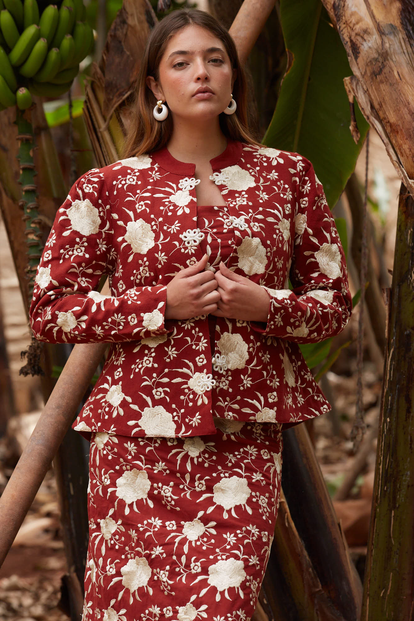 CHAQUETA LORENZA TERRACOTA - Image 4