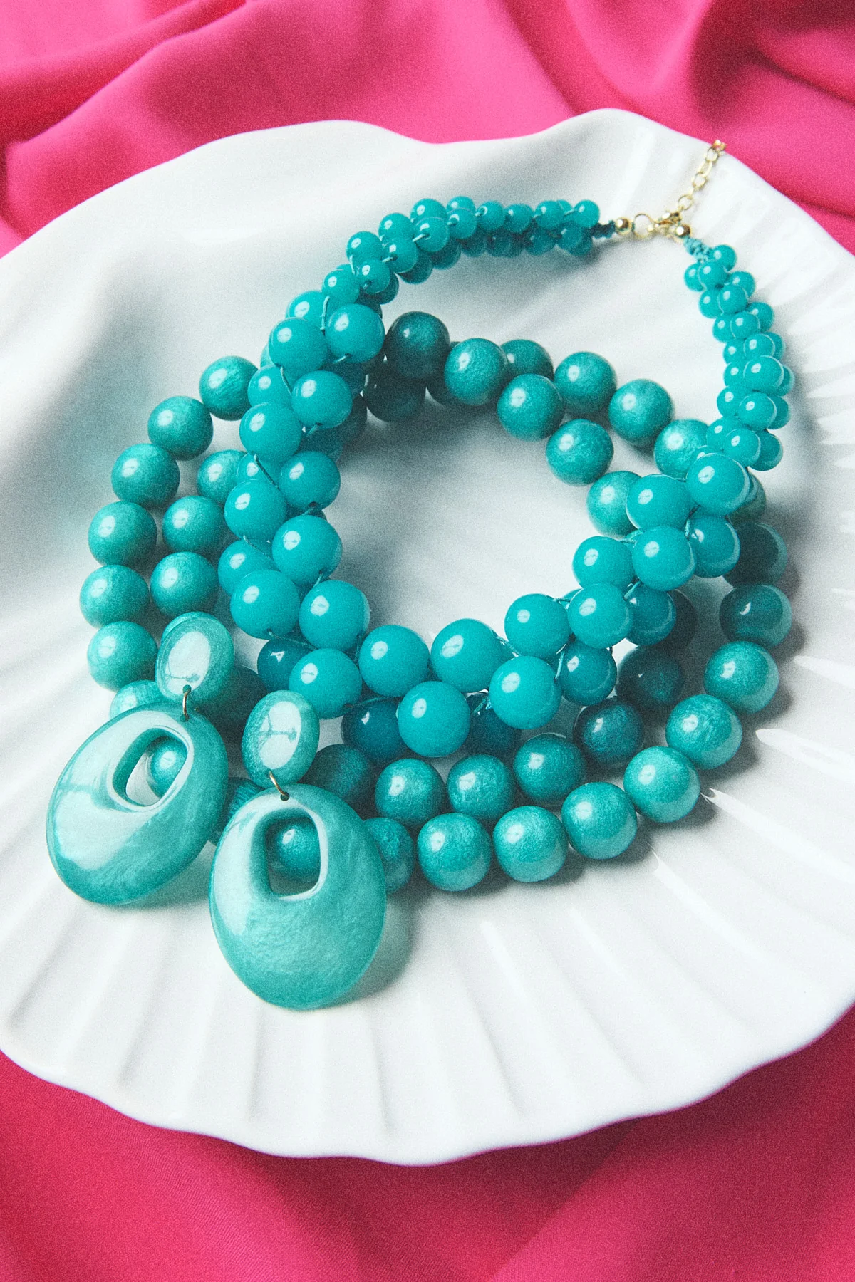 COLLAR DOMUS AGUAMARINA