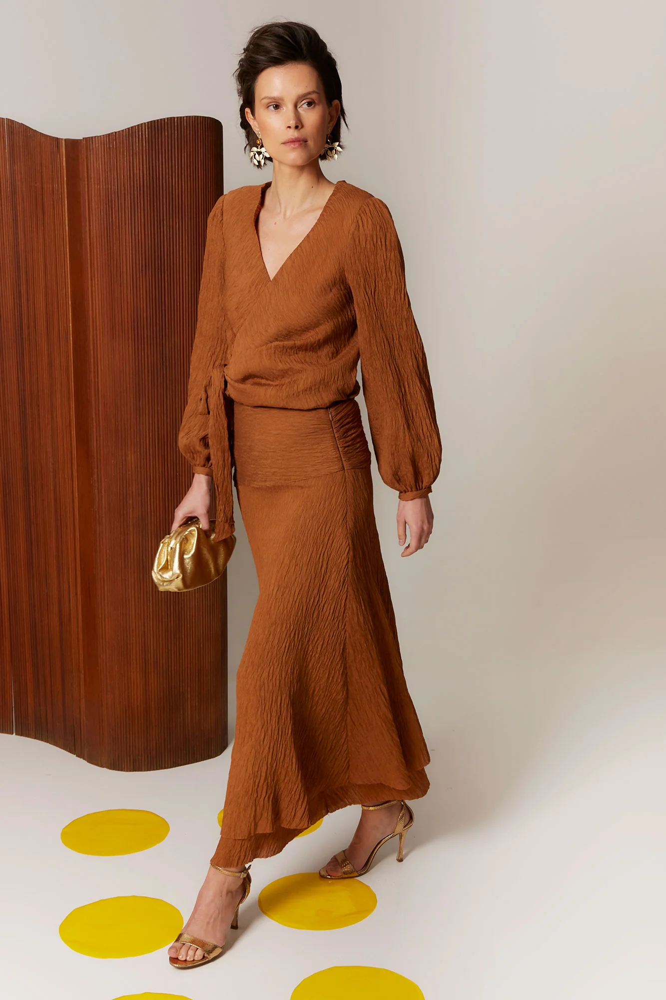 FALDA INMA OCRE - Image 2