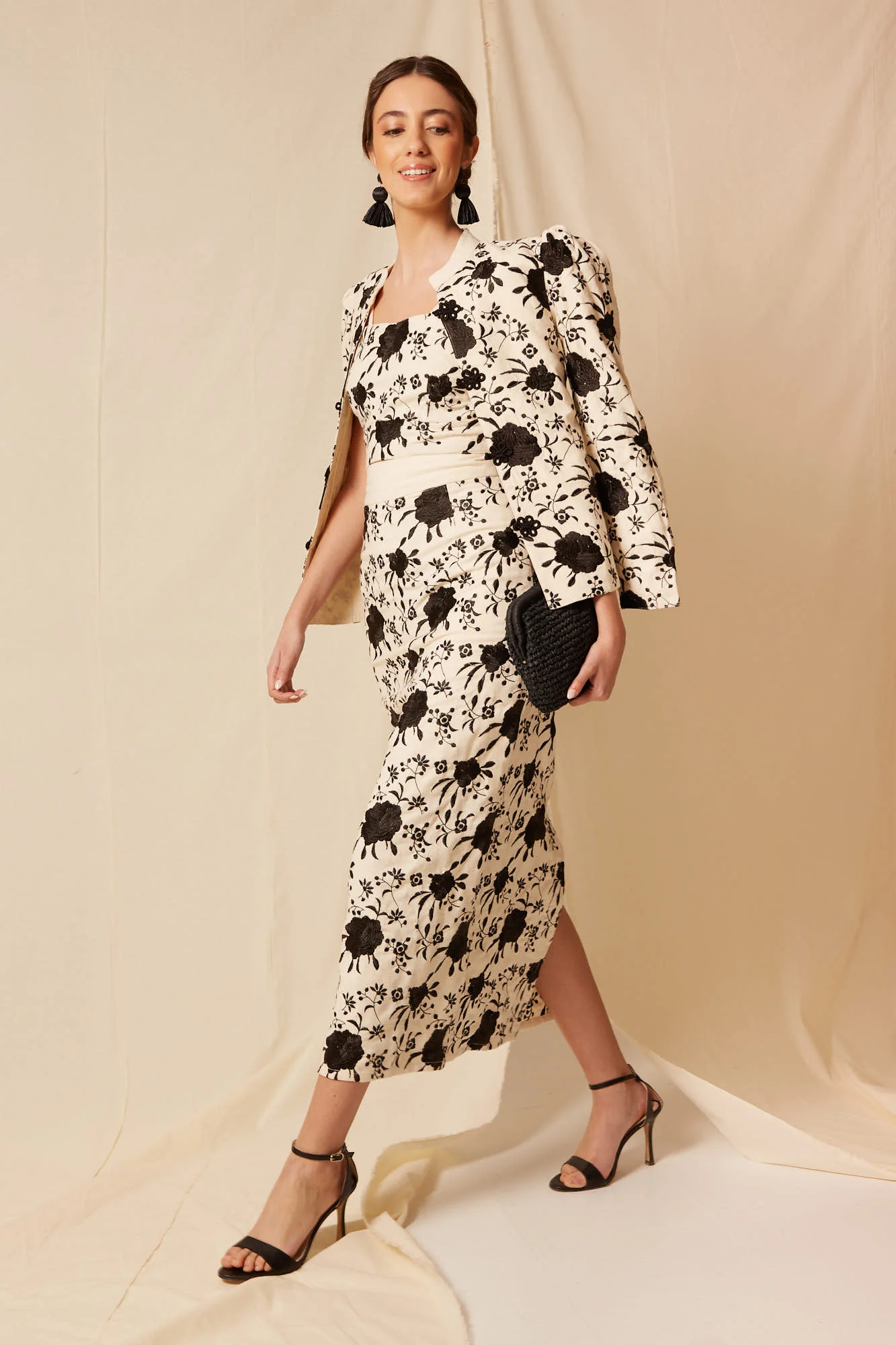 FALDA LORENZA NEGRO/BLANCO - Image 2