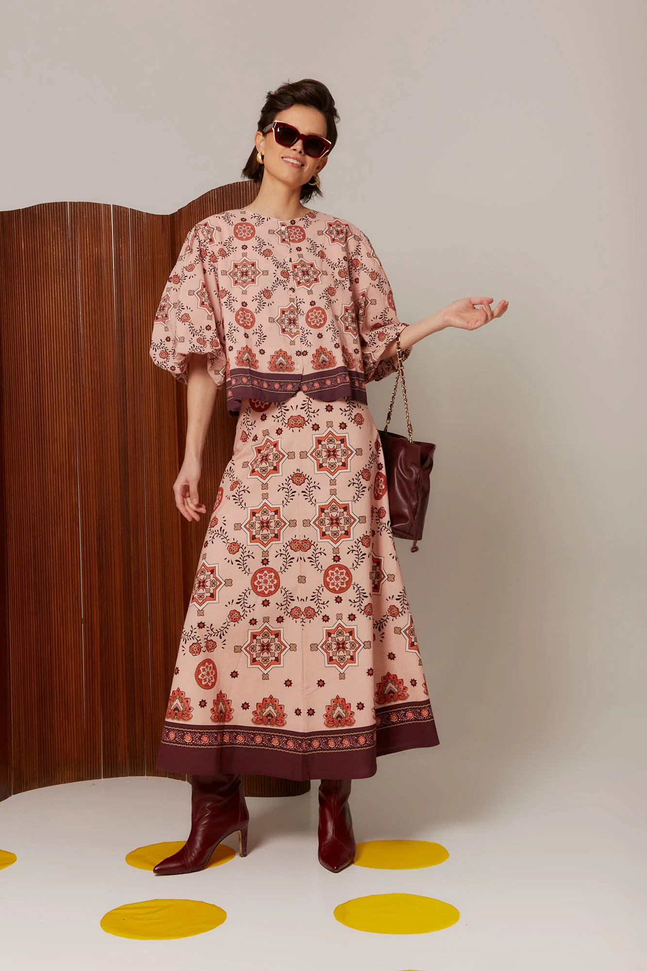 FALDA MOSAICO ROSA - Image 3