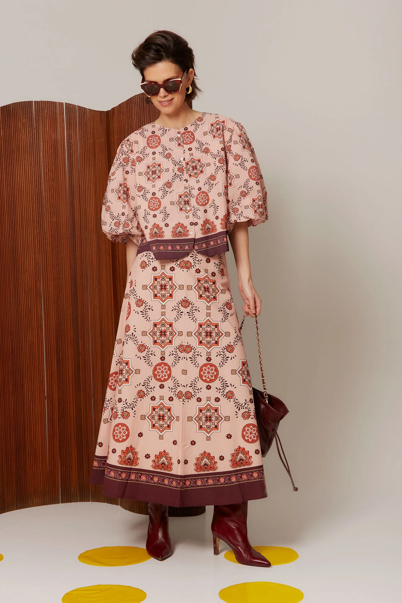 FALDA MOSAICO ROSA - Image 4