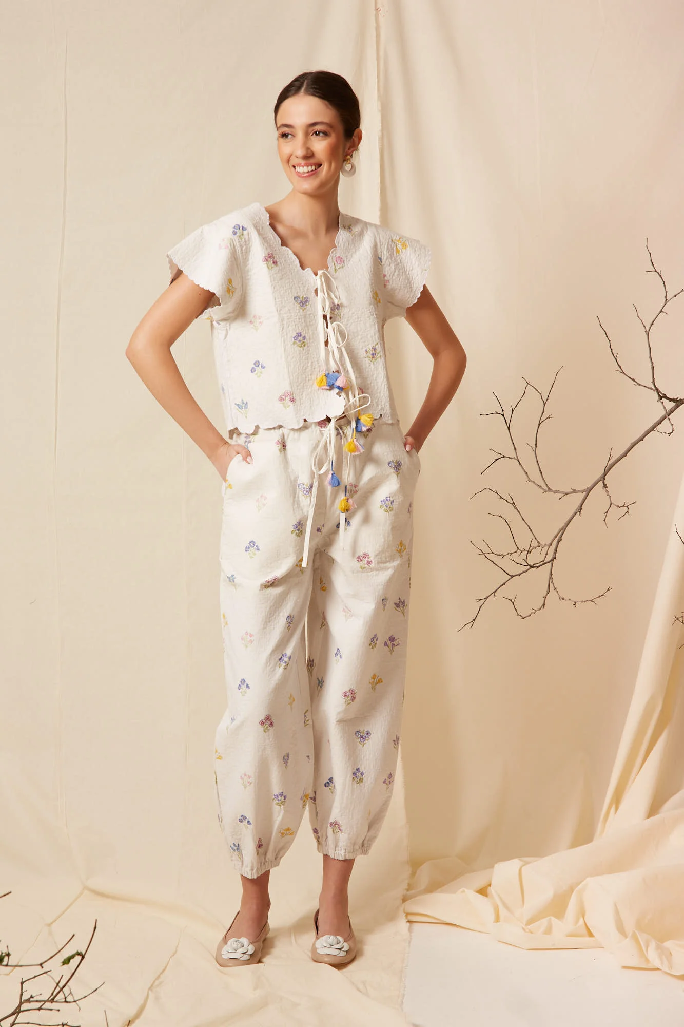 PANTALON ZAFIRA BLANCO