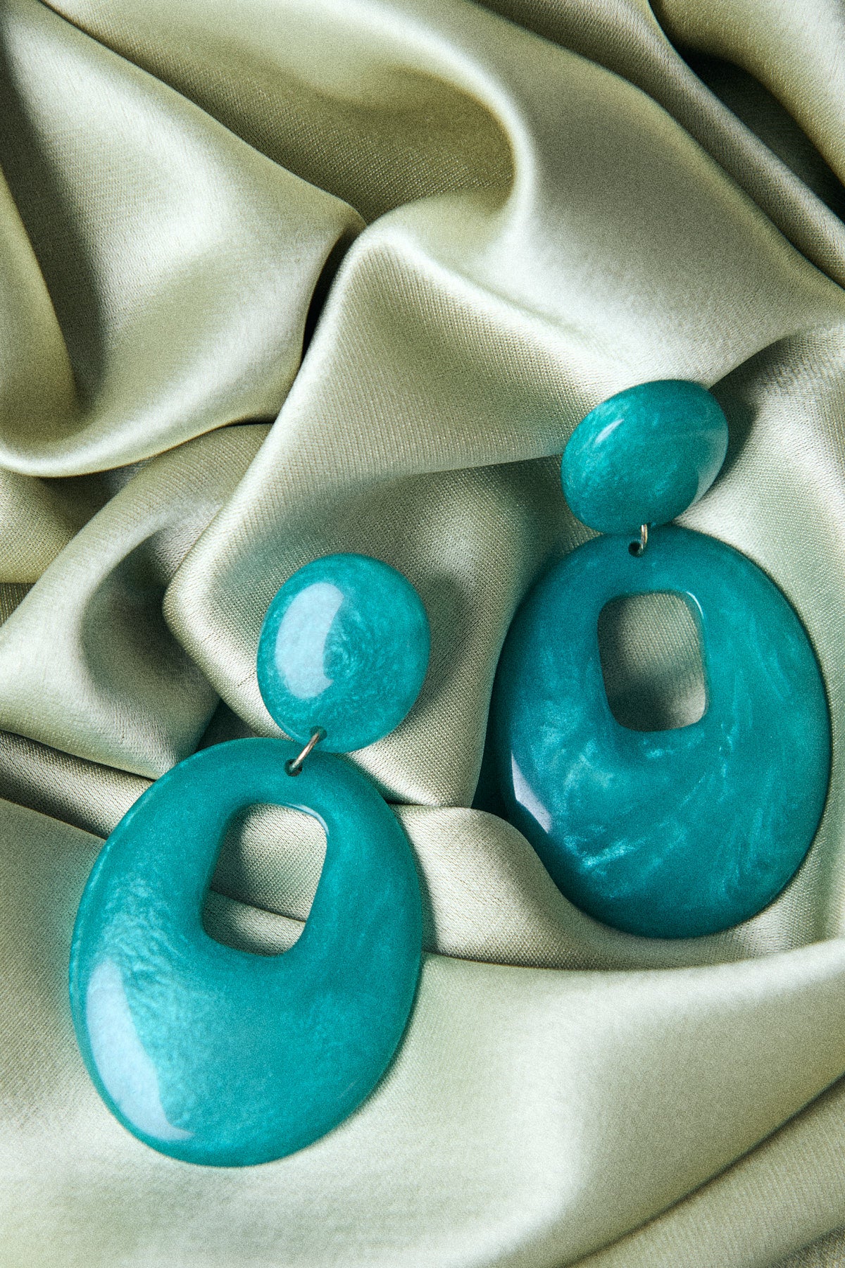 PENDIENTES AURORA AGUAMARINA