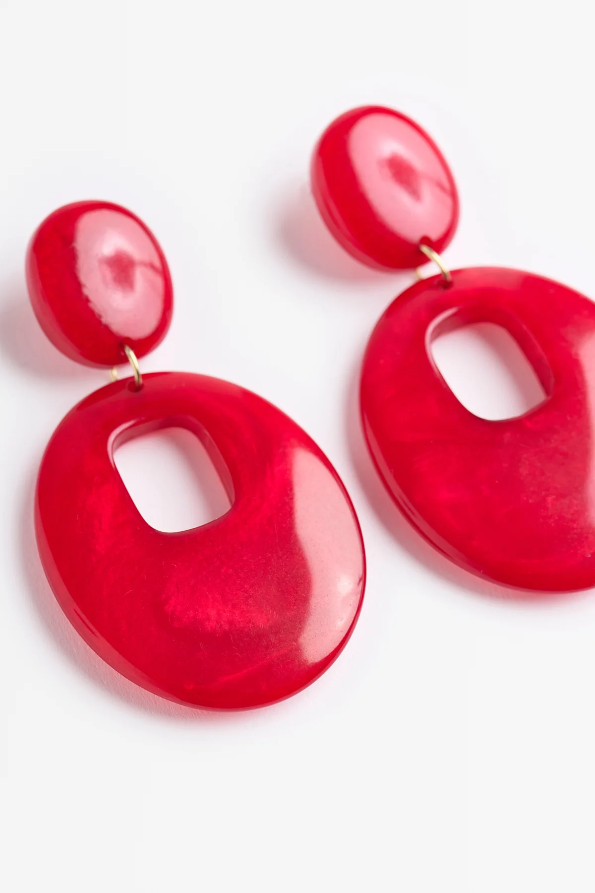 PENDIENTES AURORA ROJO - Image 3