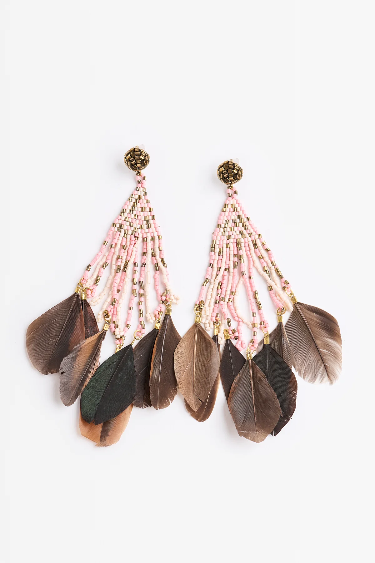 PENDIENTES CAYOA ROSA
