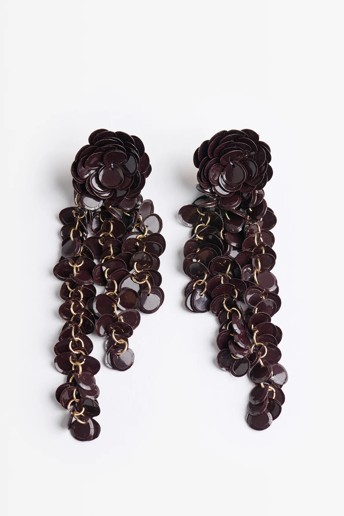 PENDIENTES PROMONA MARRON