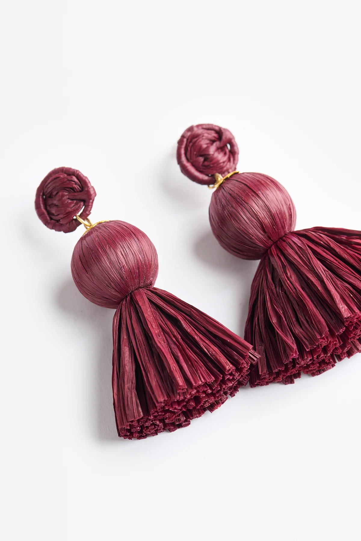 PENDIENTES SABA BURDEOS - Image 2
