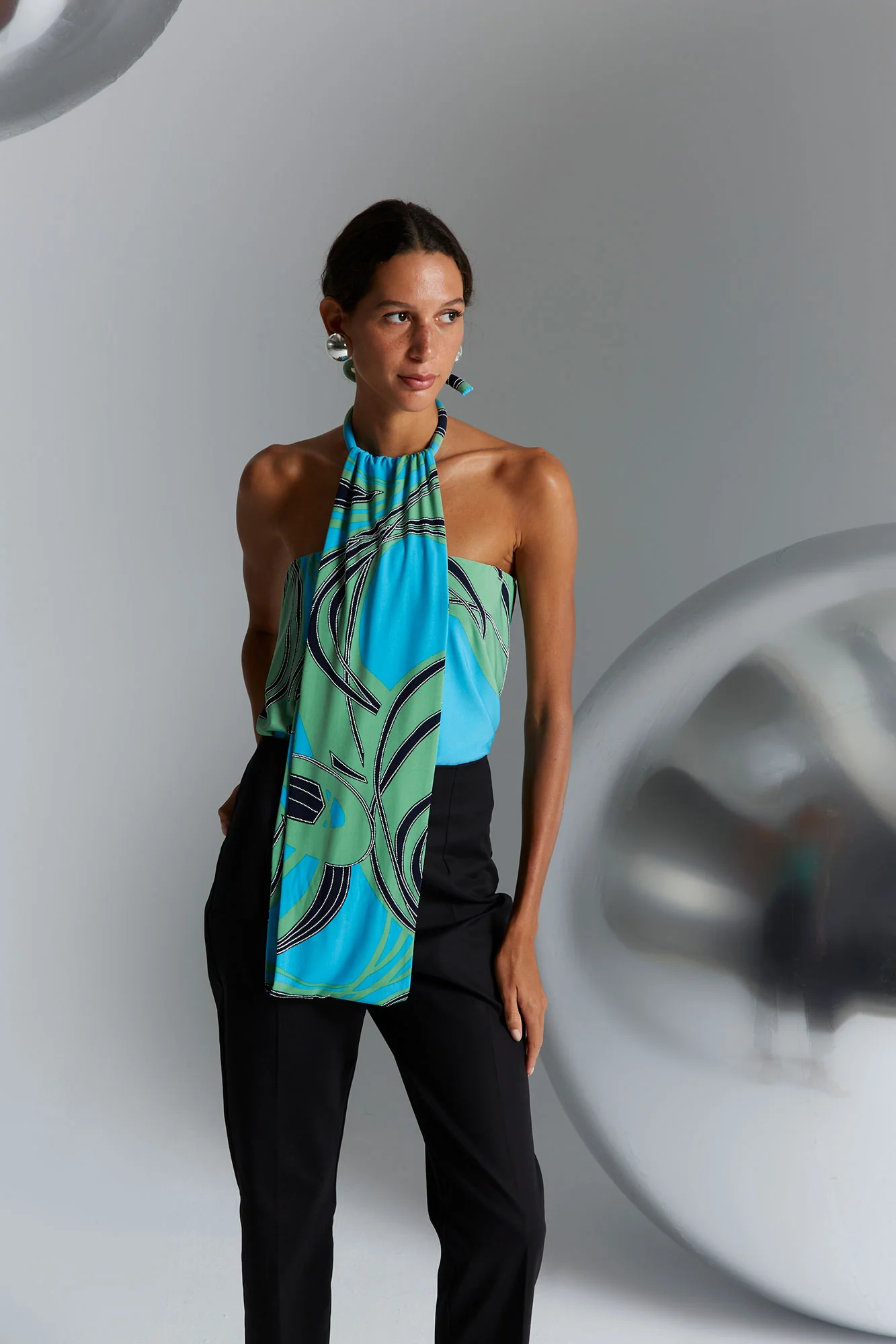TOP CMP.014 TURQUESA