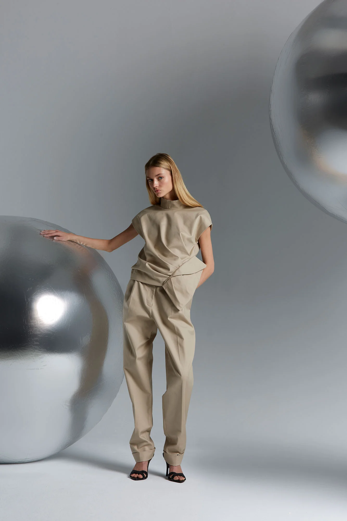 TOP CMP.08 BEIGE - Image 2