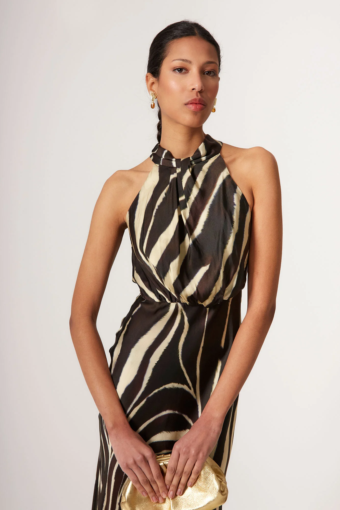 VESTIDO CELIA MARRON - Image 2