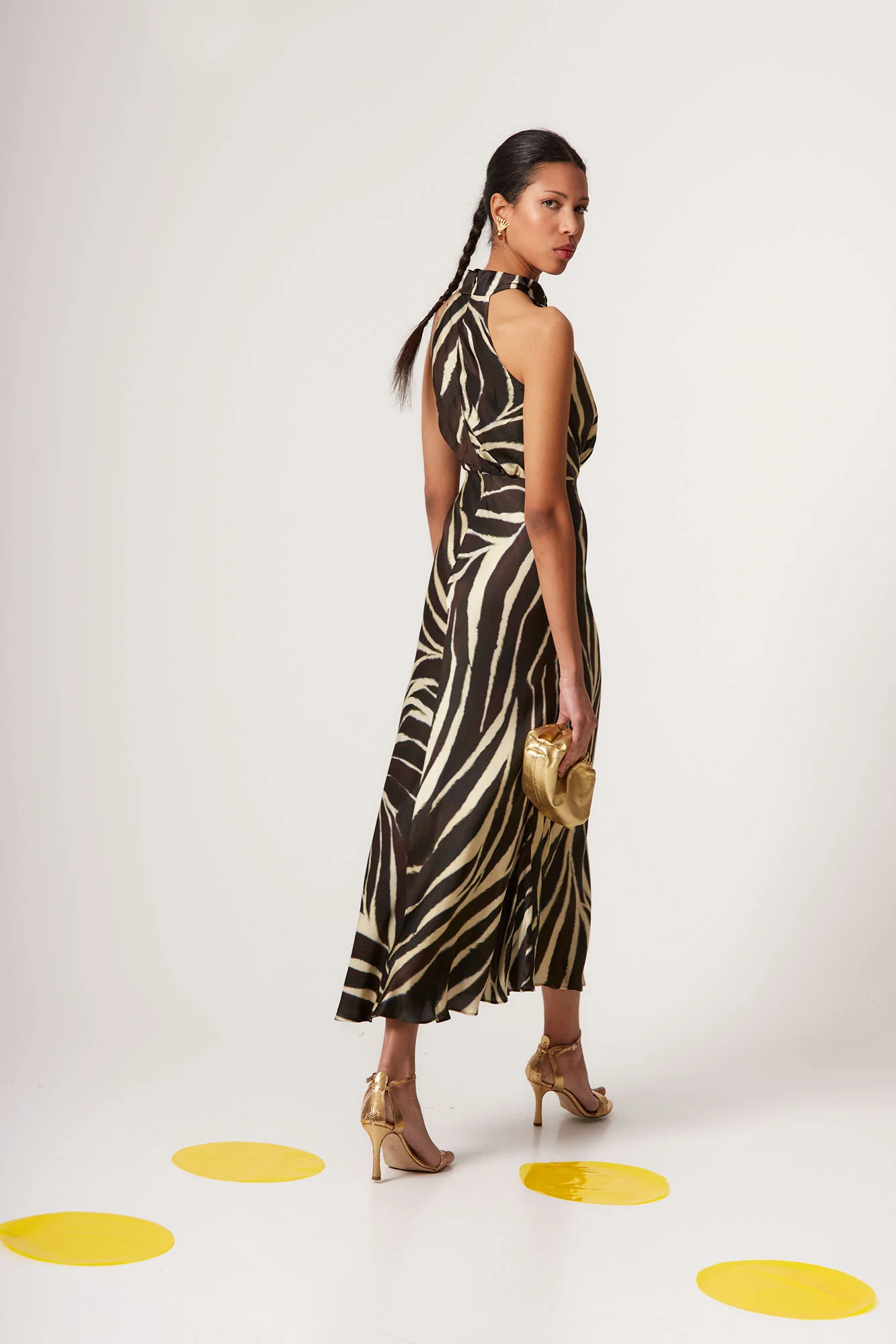 VESTIDO CELIA MARRON - Image 3