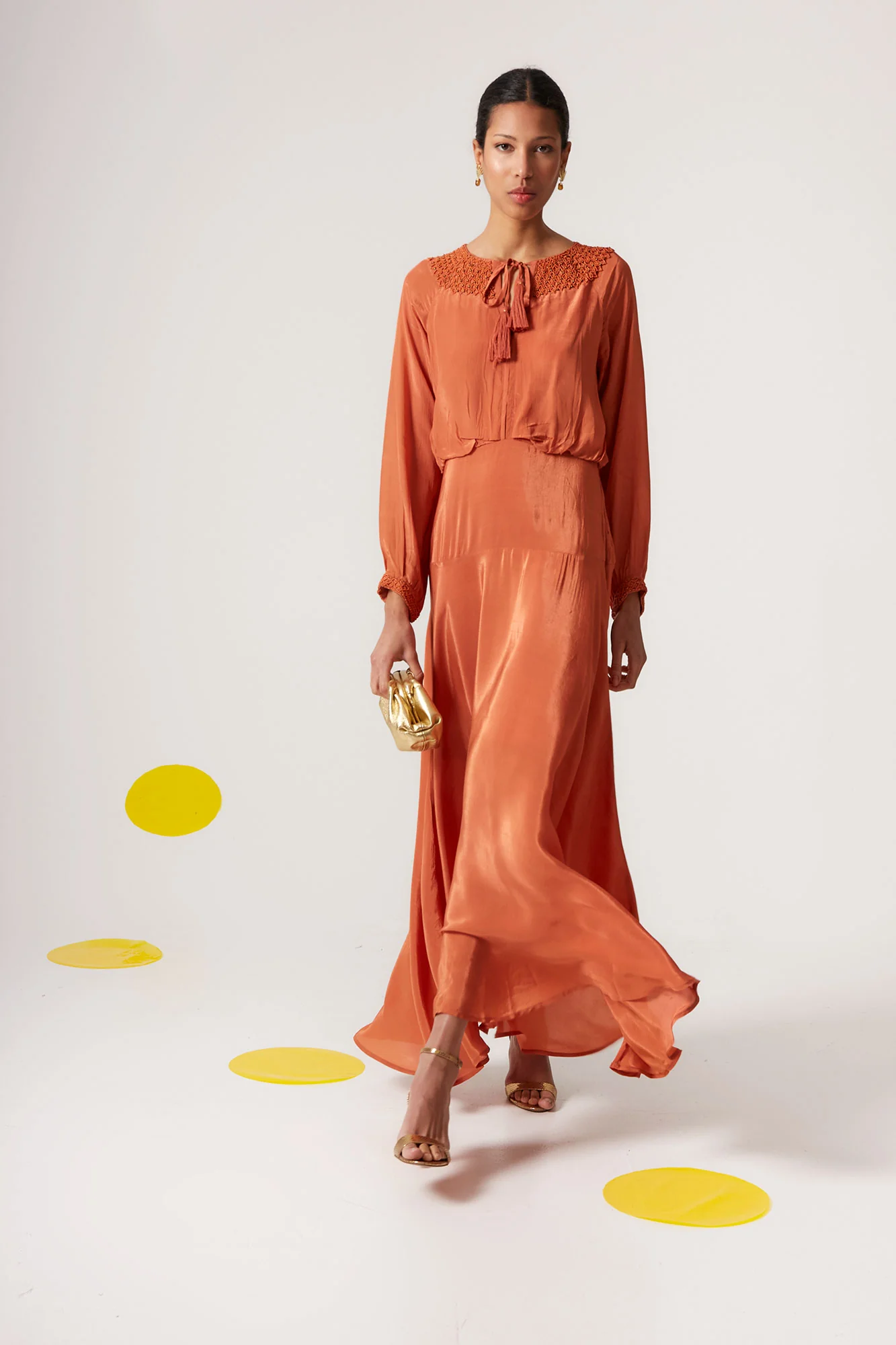 VESTIDO CORINA TERRACOTA - Image 5