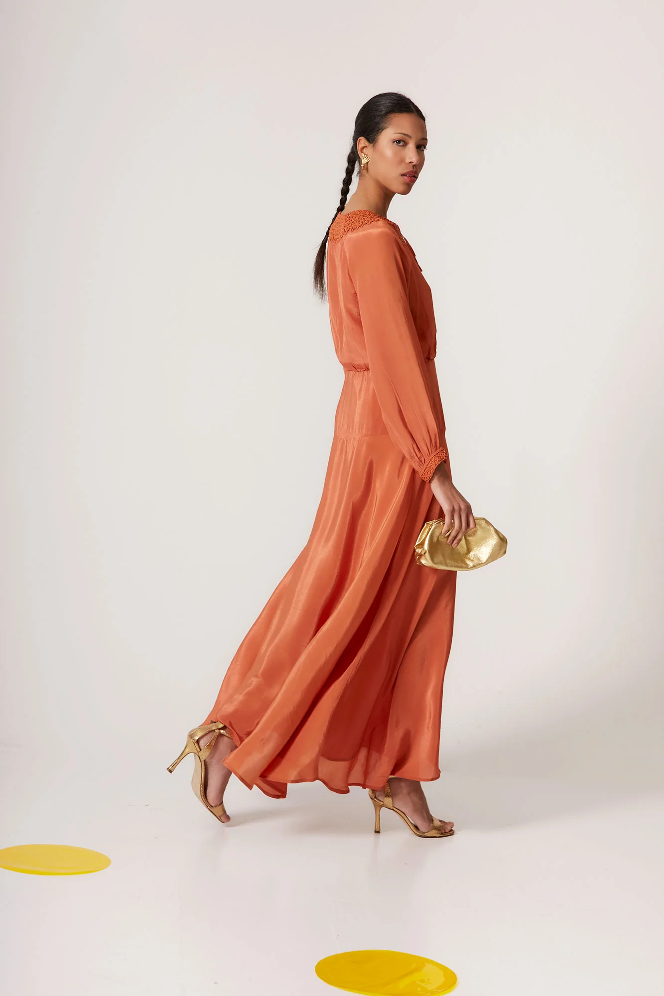 VESTIDO CORINA TERRACOTA - Image 8