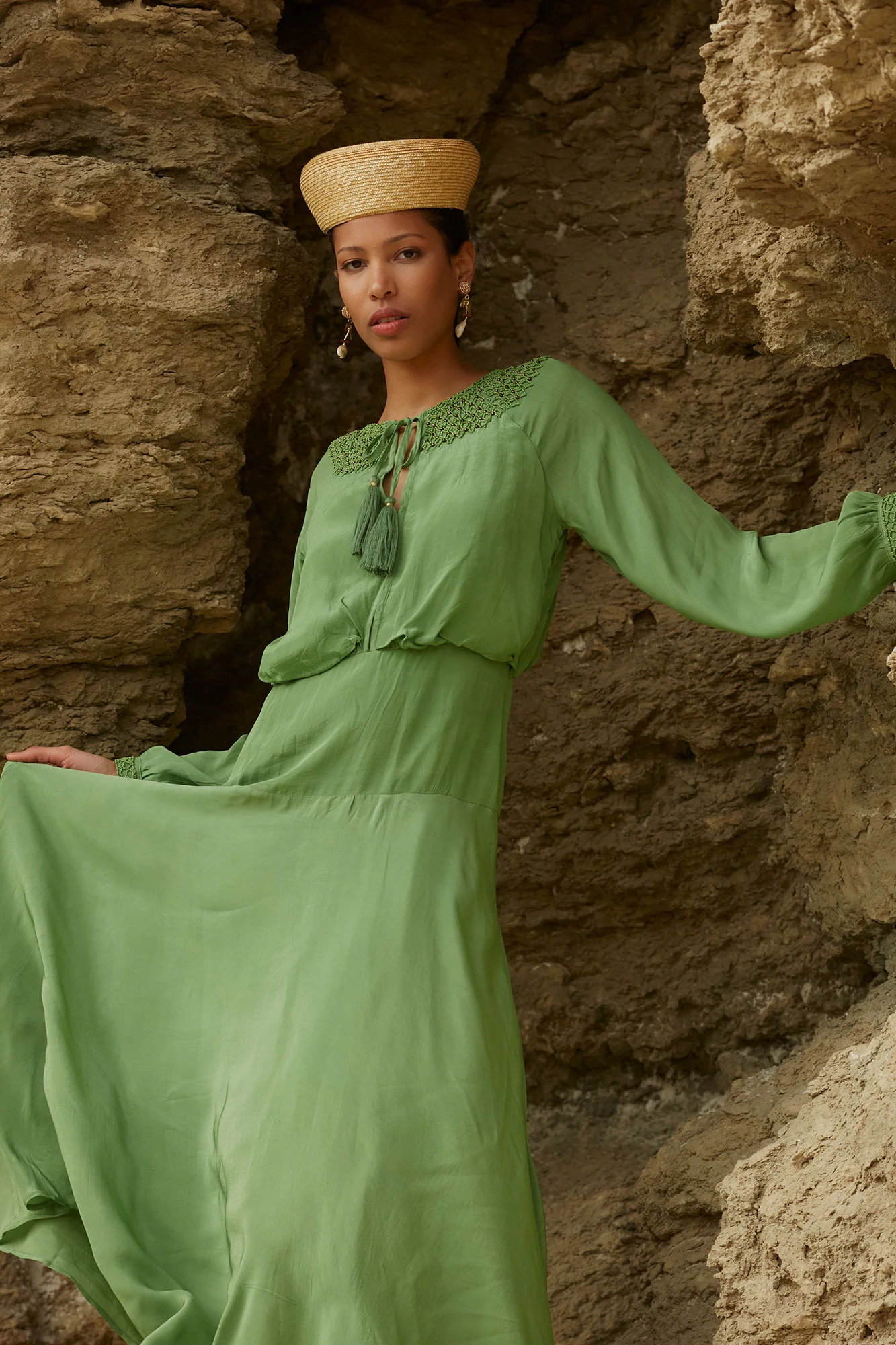 VESTIDO CORINA VERDE