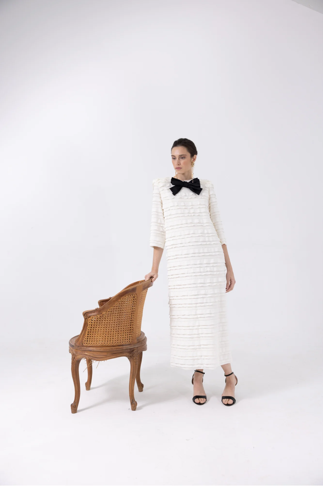 VESTIDO EVELINA BLANCO - Image 3