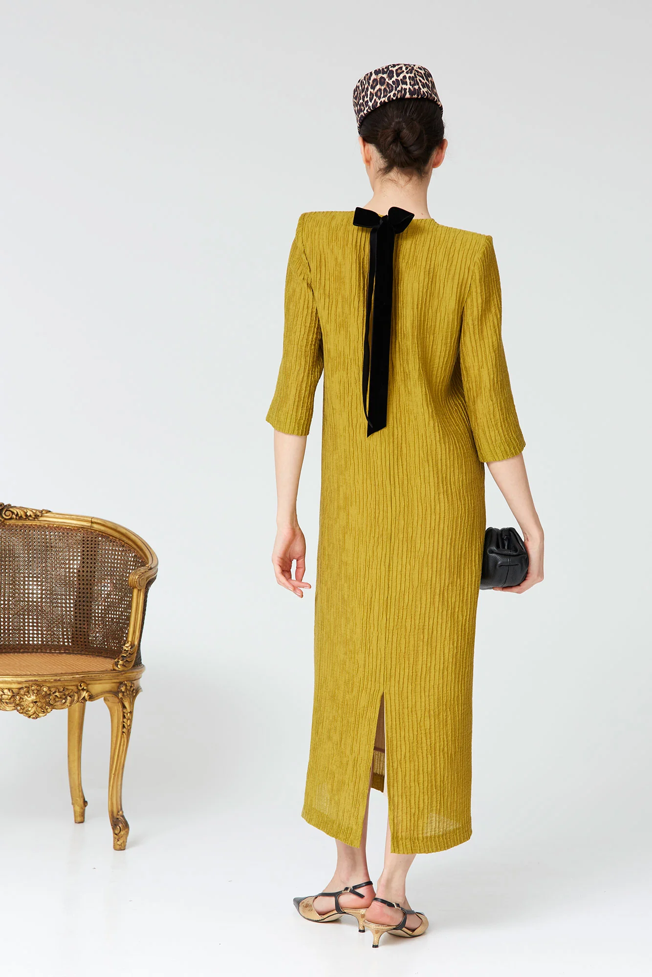 VESTIDO EVELINA OLIVA - Image 4