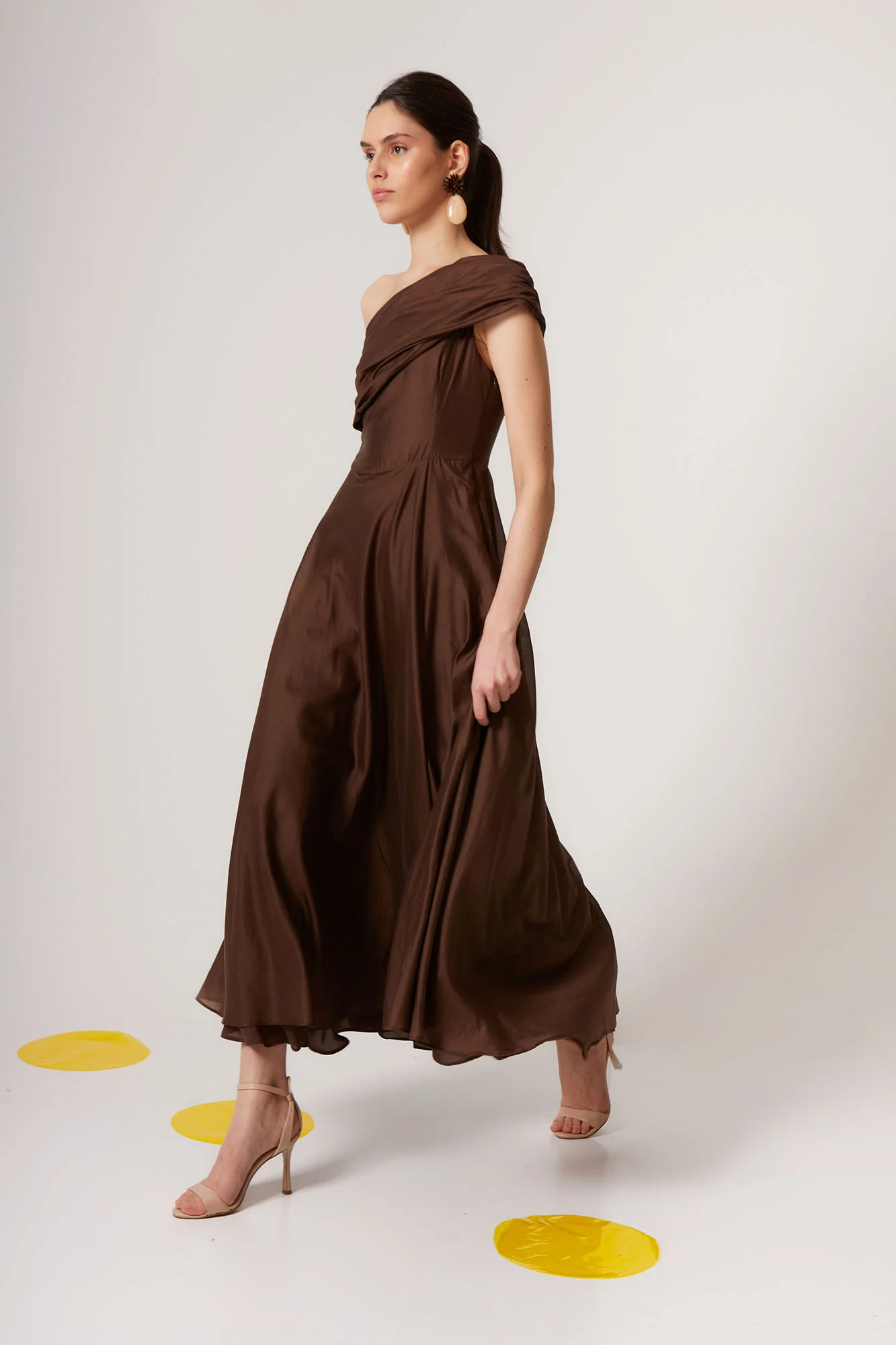 VESTIDO GINEBRA MARRON - Image 4