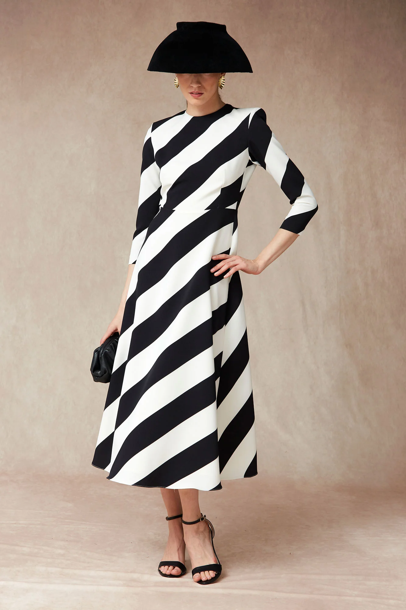 VESTIDO IZOTZ BLANCO/NEGRO - Image 3