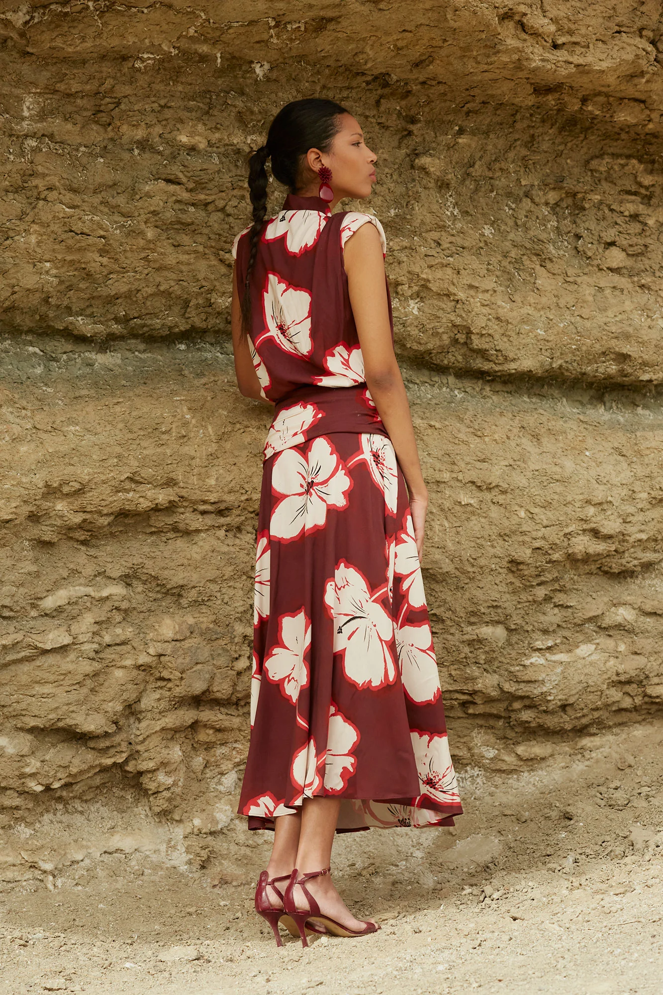 VESTIDO MARTINA BURDEOS - Image 4