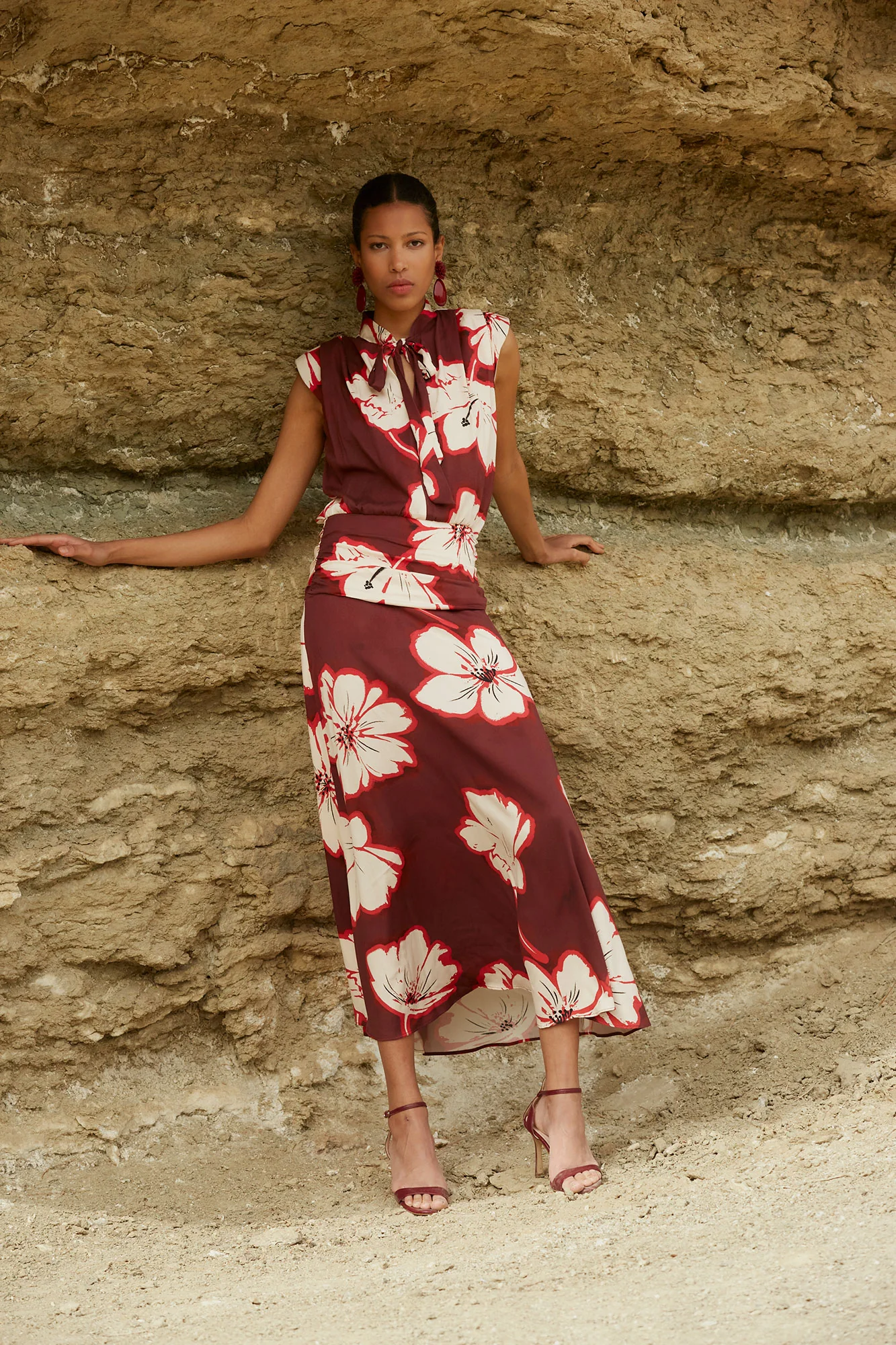 VESTIDO MARTINA BURDEOS - Image 5
