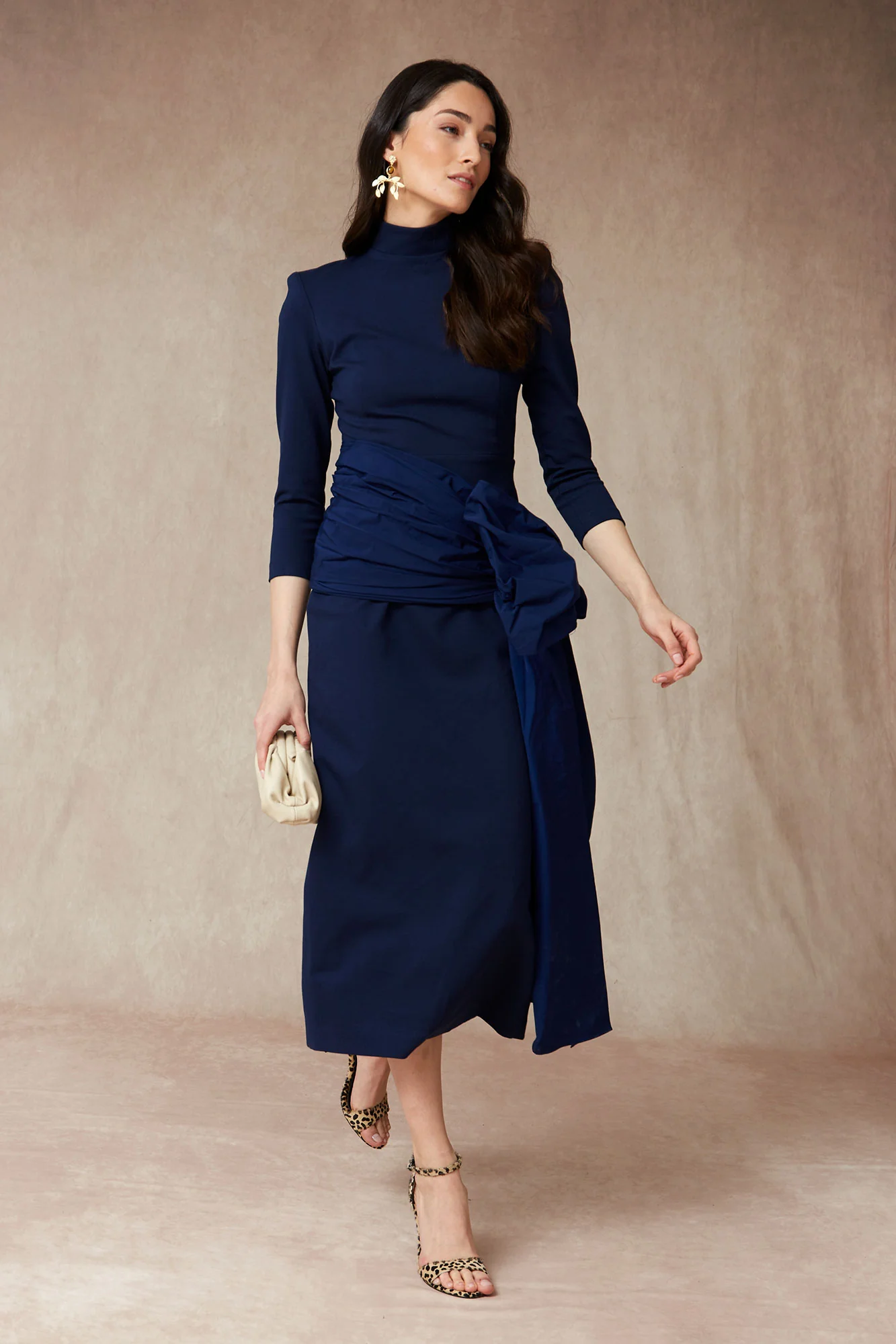 VESTIDO NEVIRA MARINO - Image 3