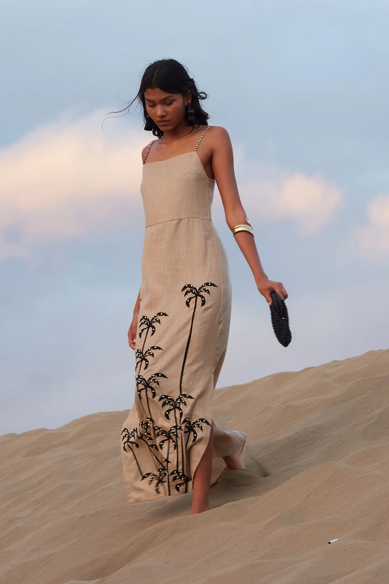 VESTIDO PALMAR BEIGE - Image 3