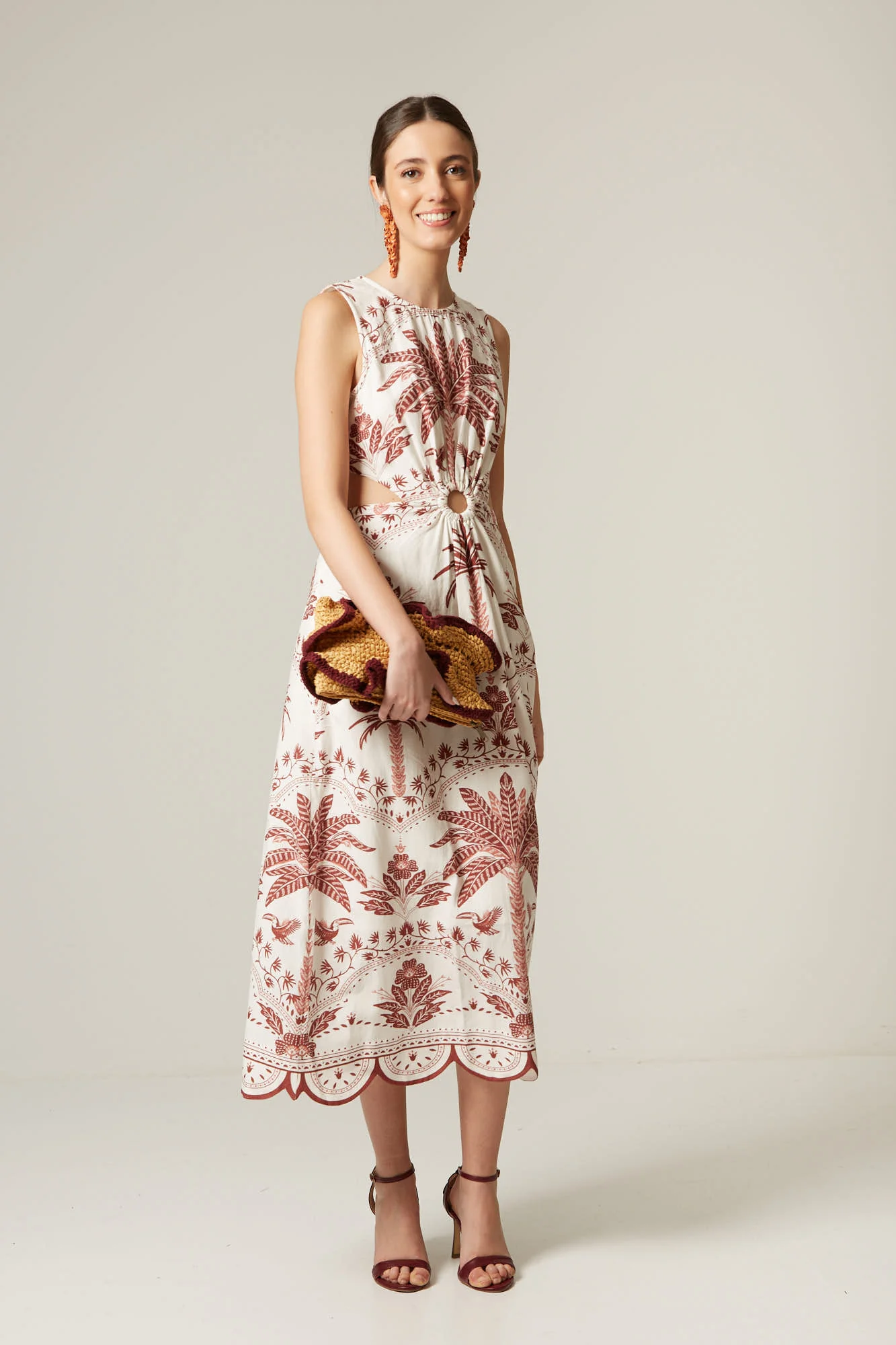 VESTIDO PALMITO BURDEOS - Image 6