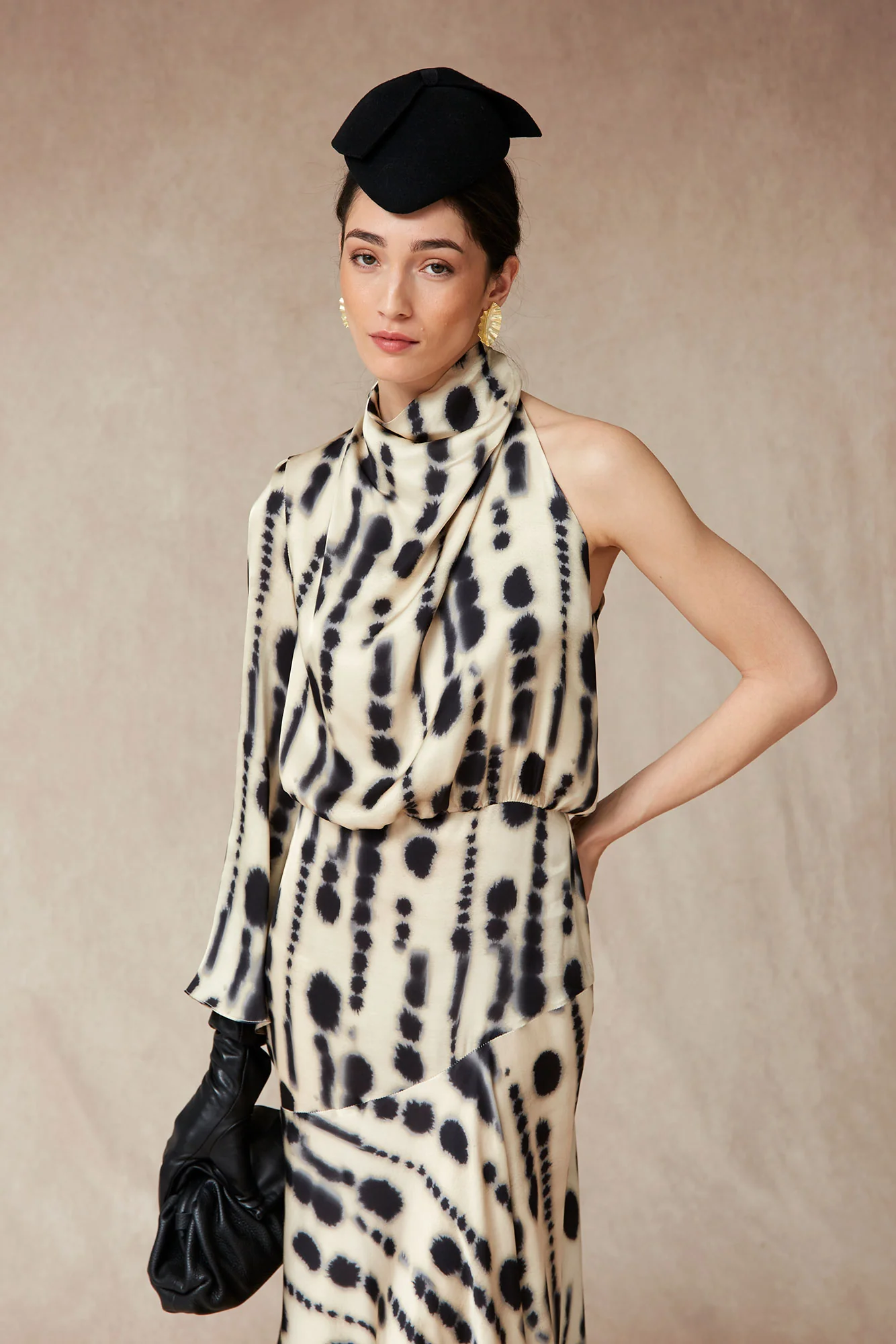 VESTIDO PENNY CRUDO/NEGRO - Image 3