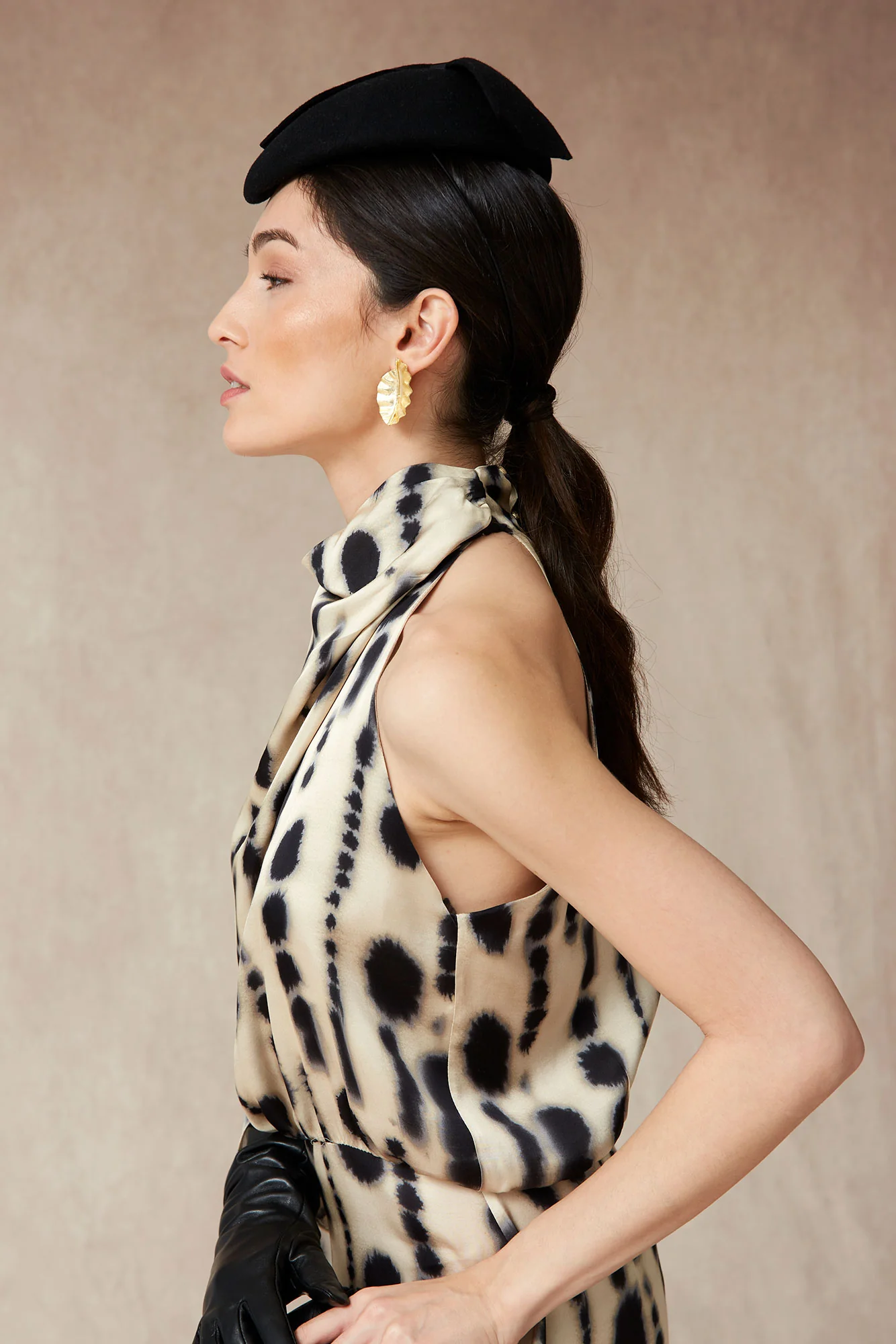 VESTIDO PENNY CRUDO/NEGRO - Image 5