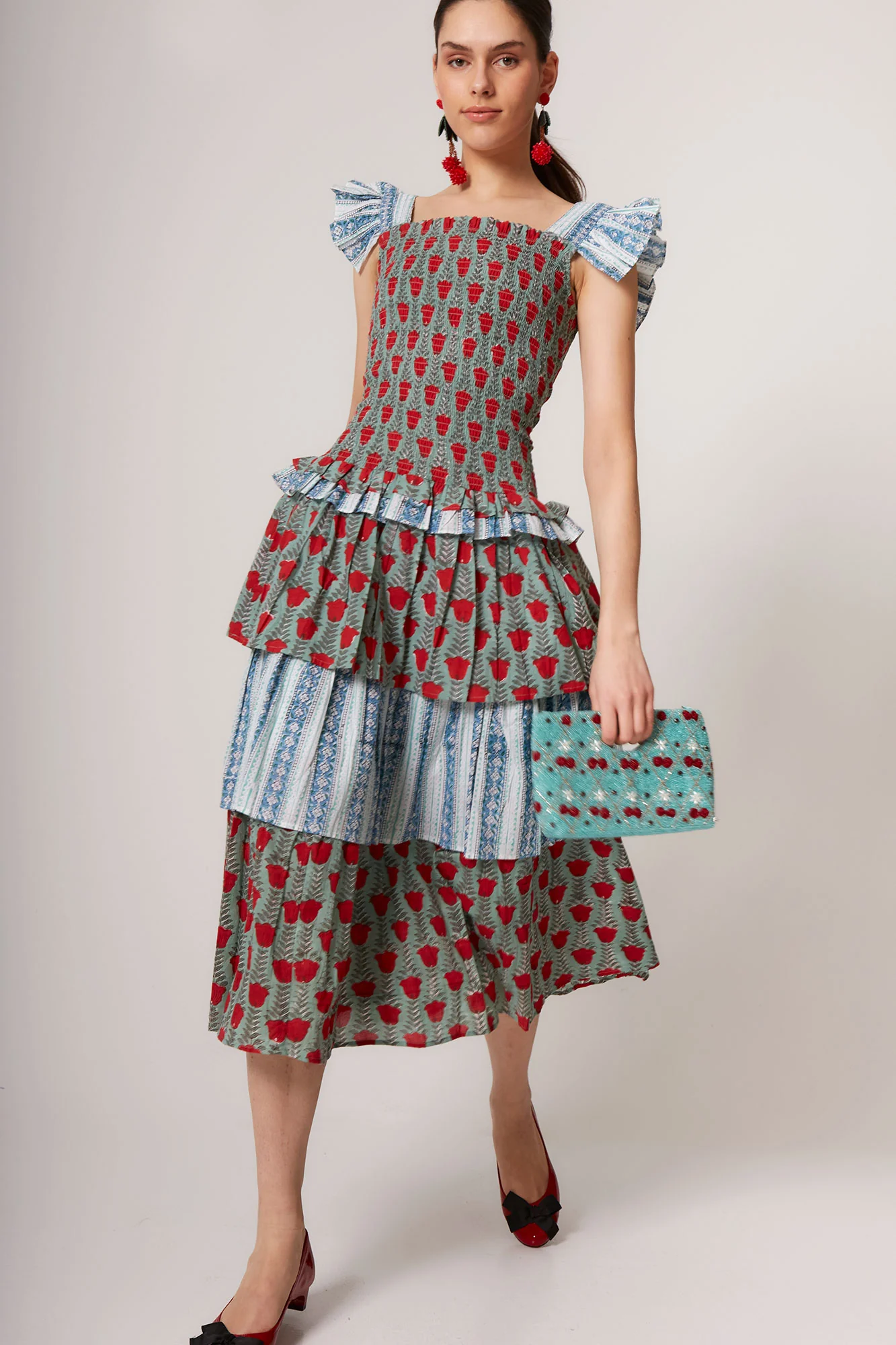VESTIDO PERLINA FLORES MULTI - Image 5