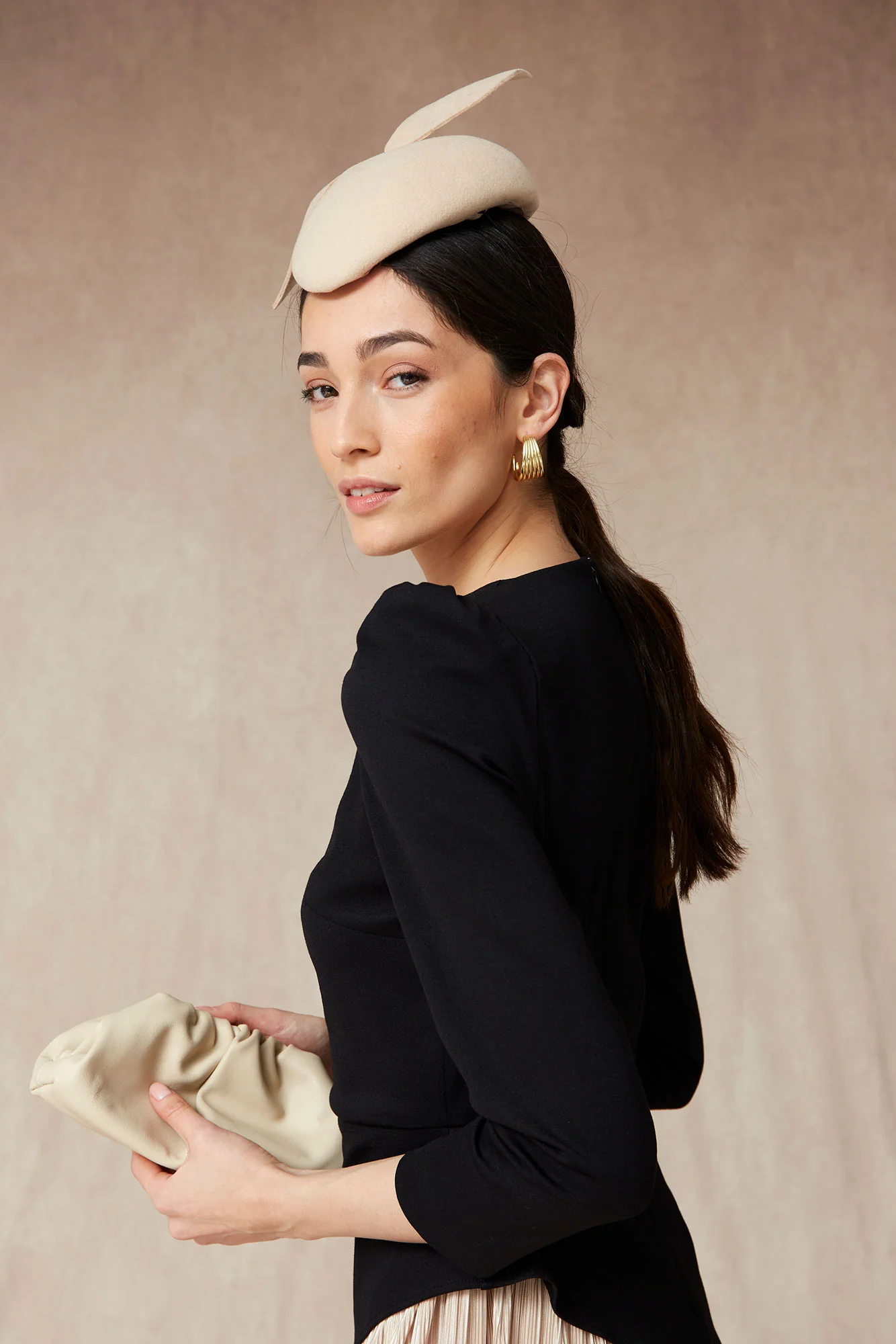 VESTIDO RAQUEL NEGRO/BEIGE - Image 4