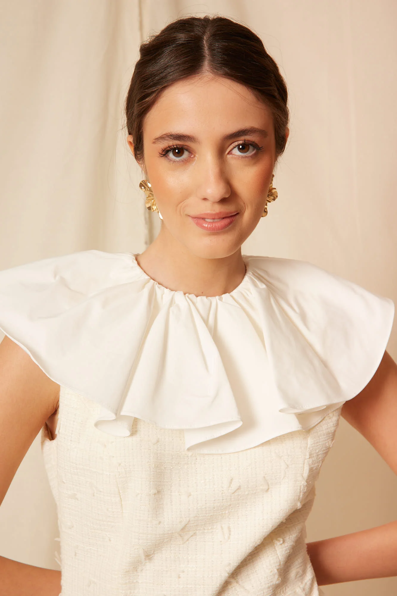 VESTIDO SELENE CRUDO - Image 3