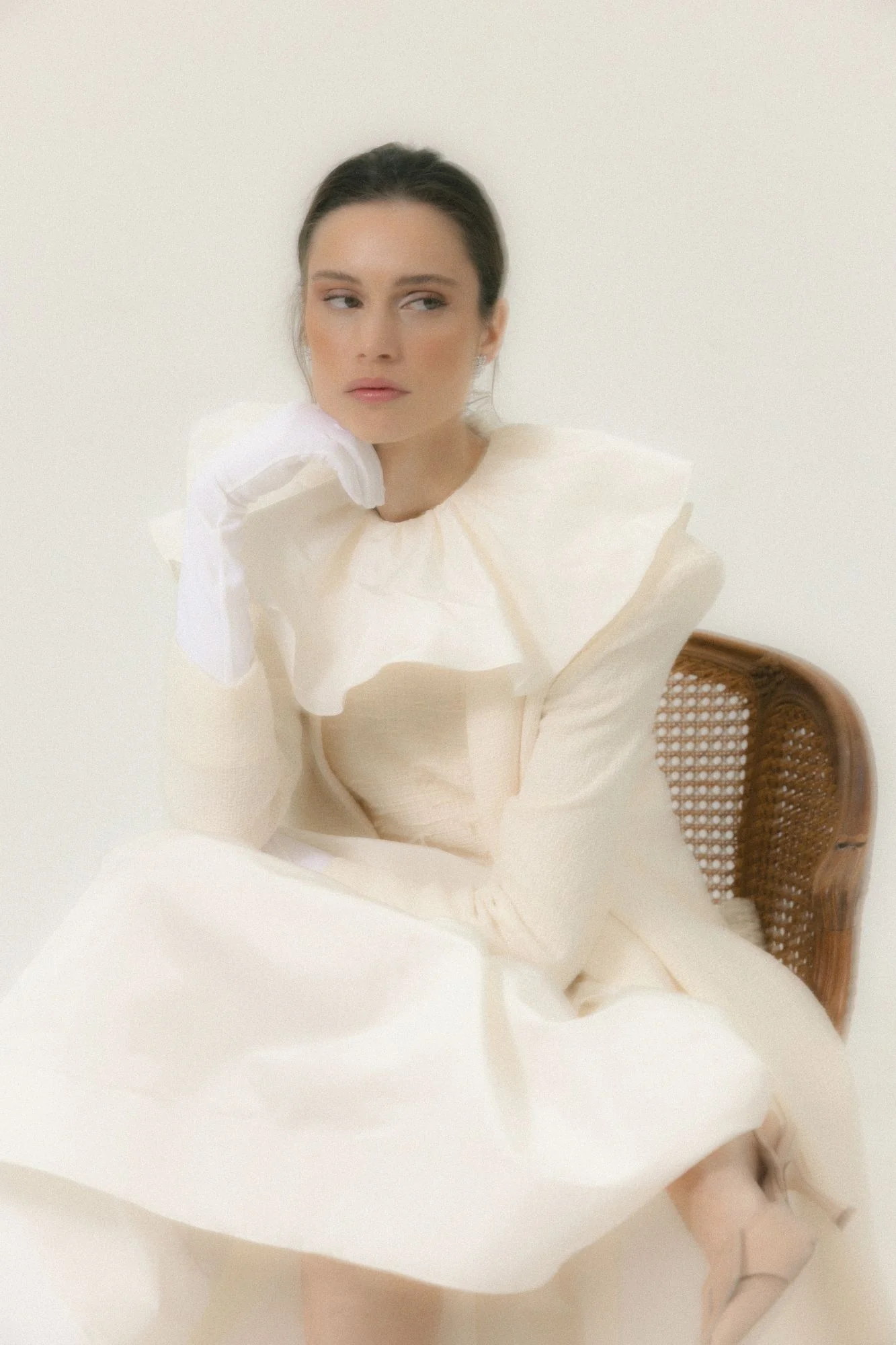 VESTIDO SELENE CRUDO - Image 5