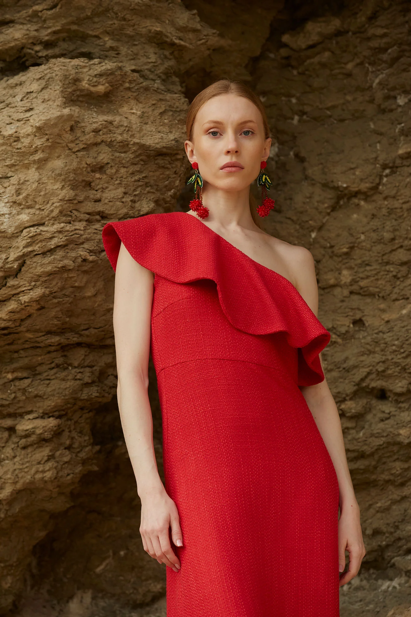 VESTIDO TIRSA ROJO - Image 6