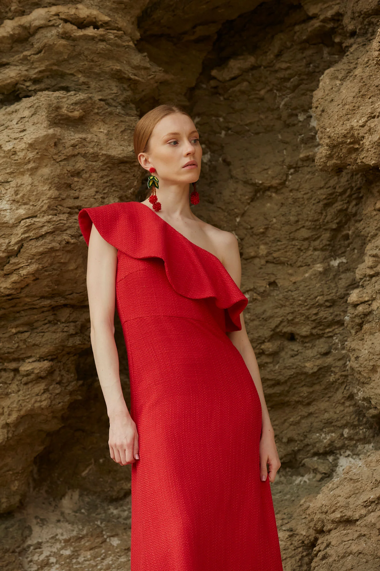VESTIDO TIRSA ROJO - Image 7
