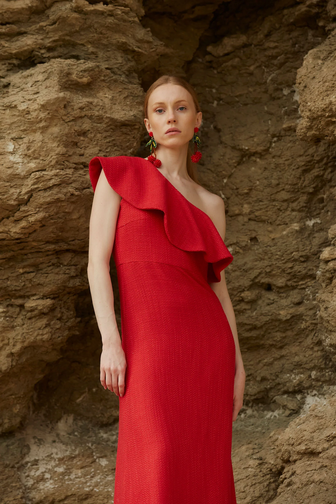 VESTIDO TIRSA ROJO - Image 8
