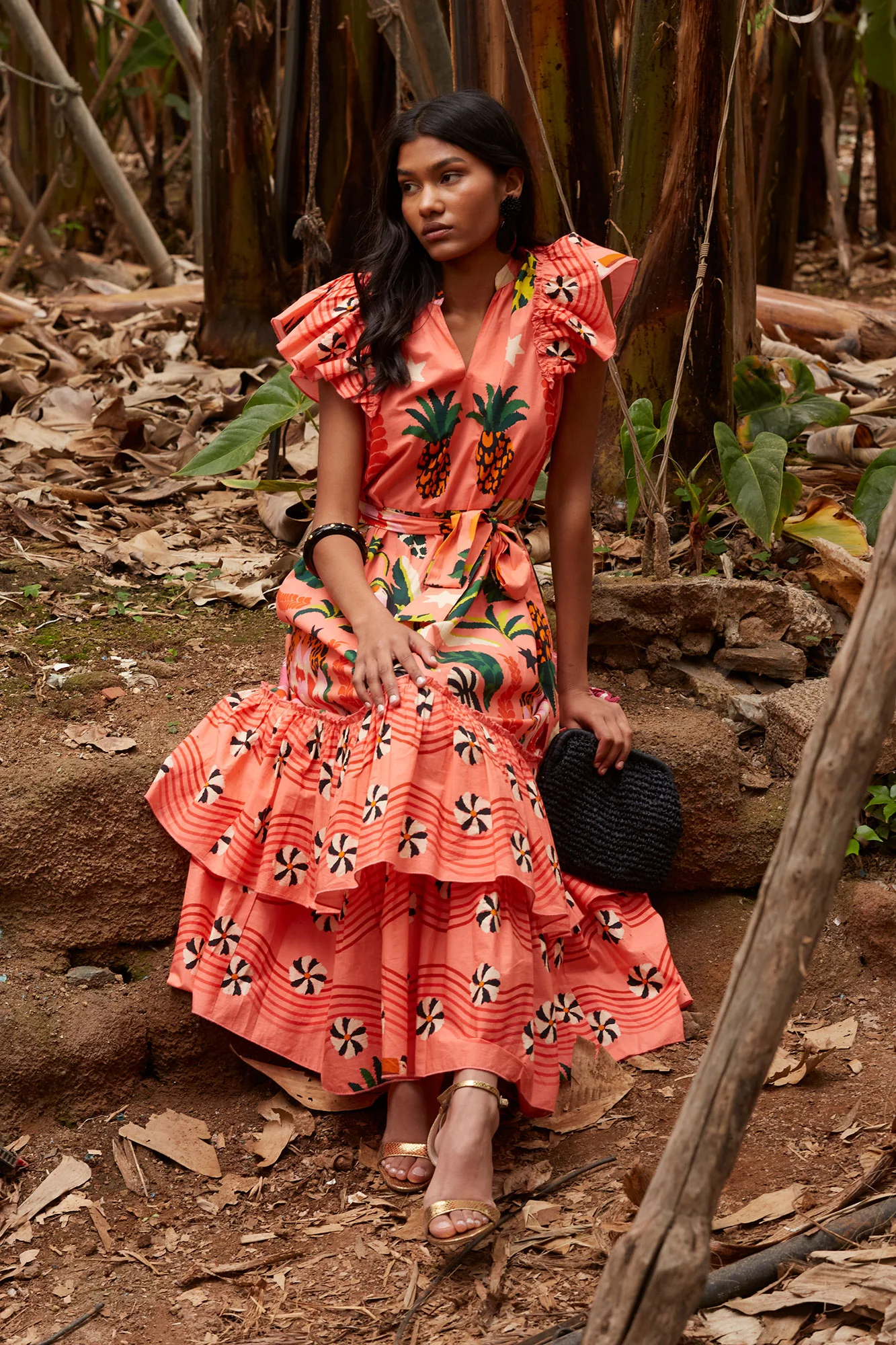 VESTIDO TROPICO SALMON - Image 2