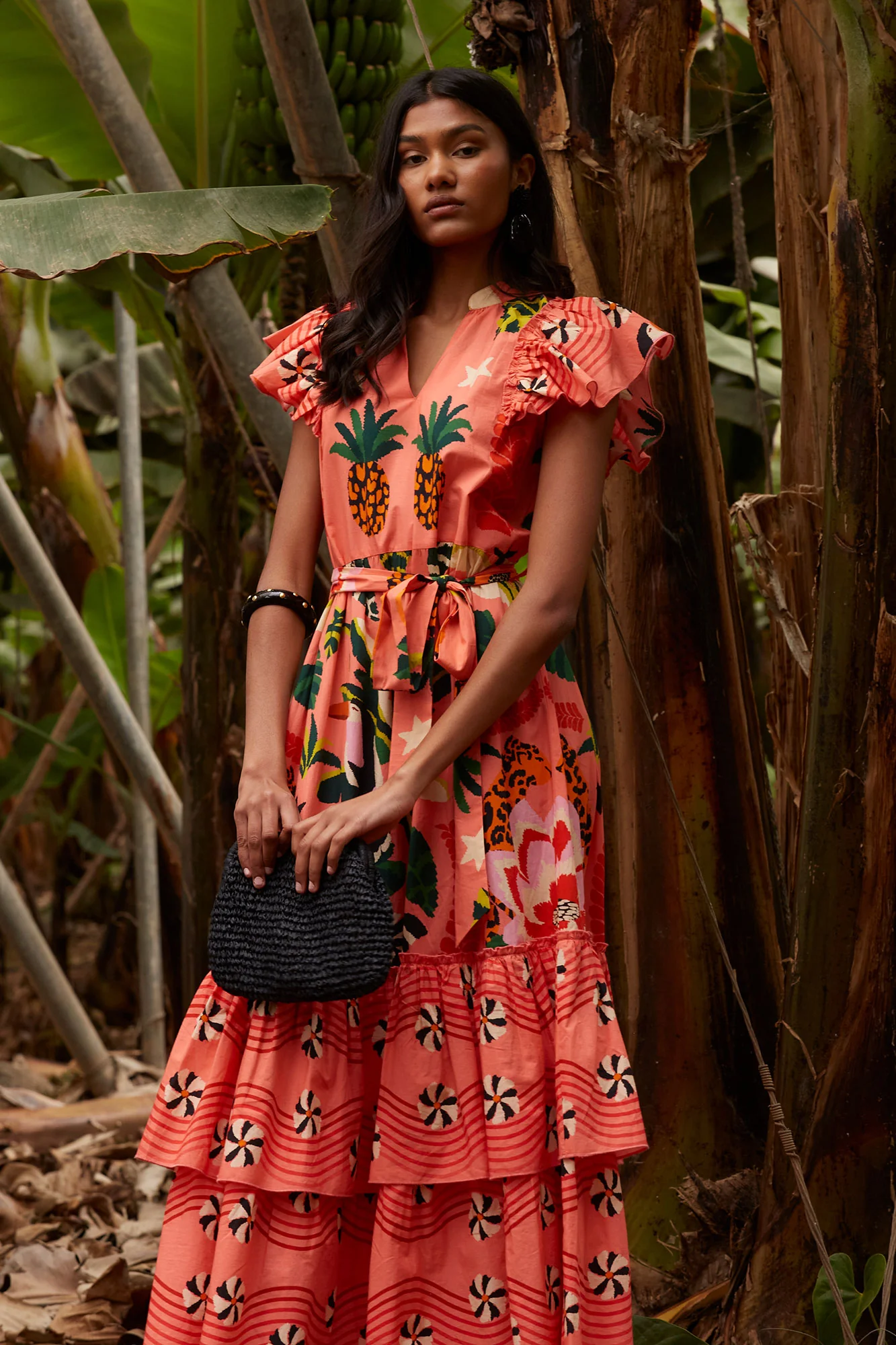 VESTIDO TROPICO SALMON - Image 3