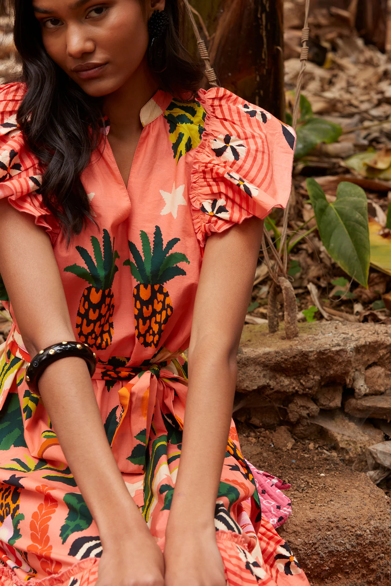 VESTIDO TROPICO SALMON - Image 5