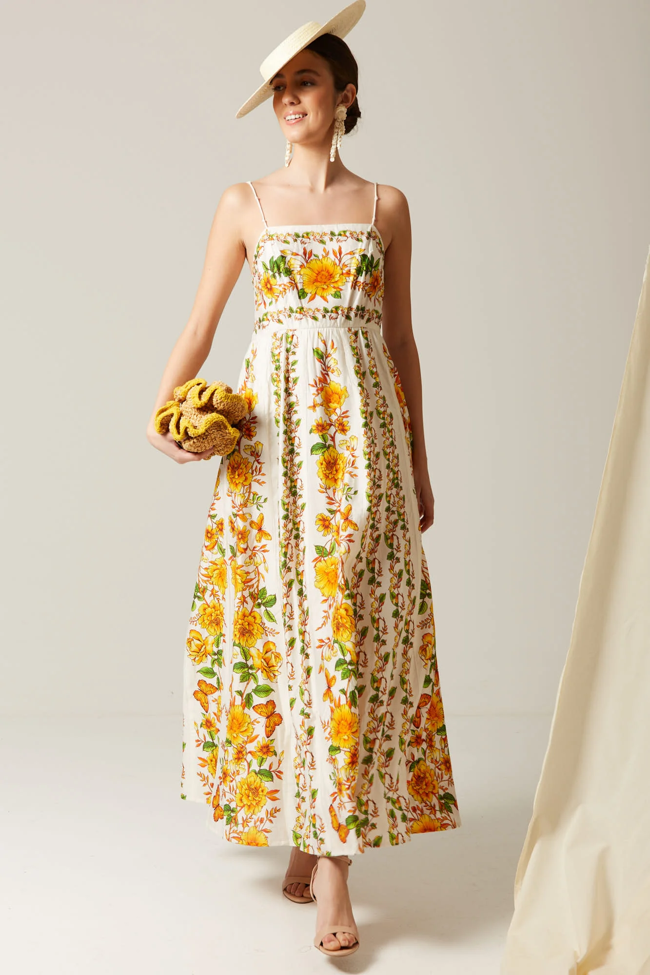 VESTIDO VERGARA AMARILLO - Image 4